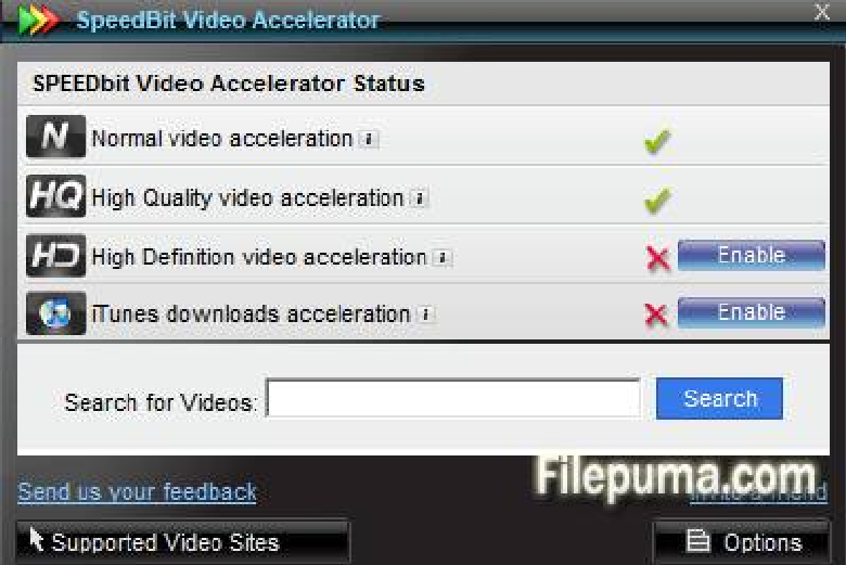 Download SpeedBit Video Accelerator 3.3.8.0 for windows
