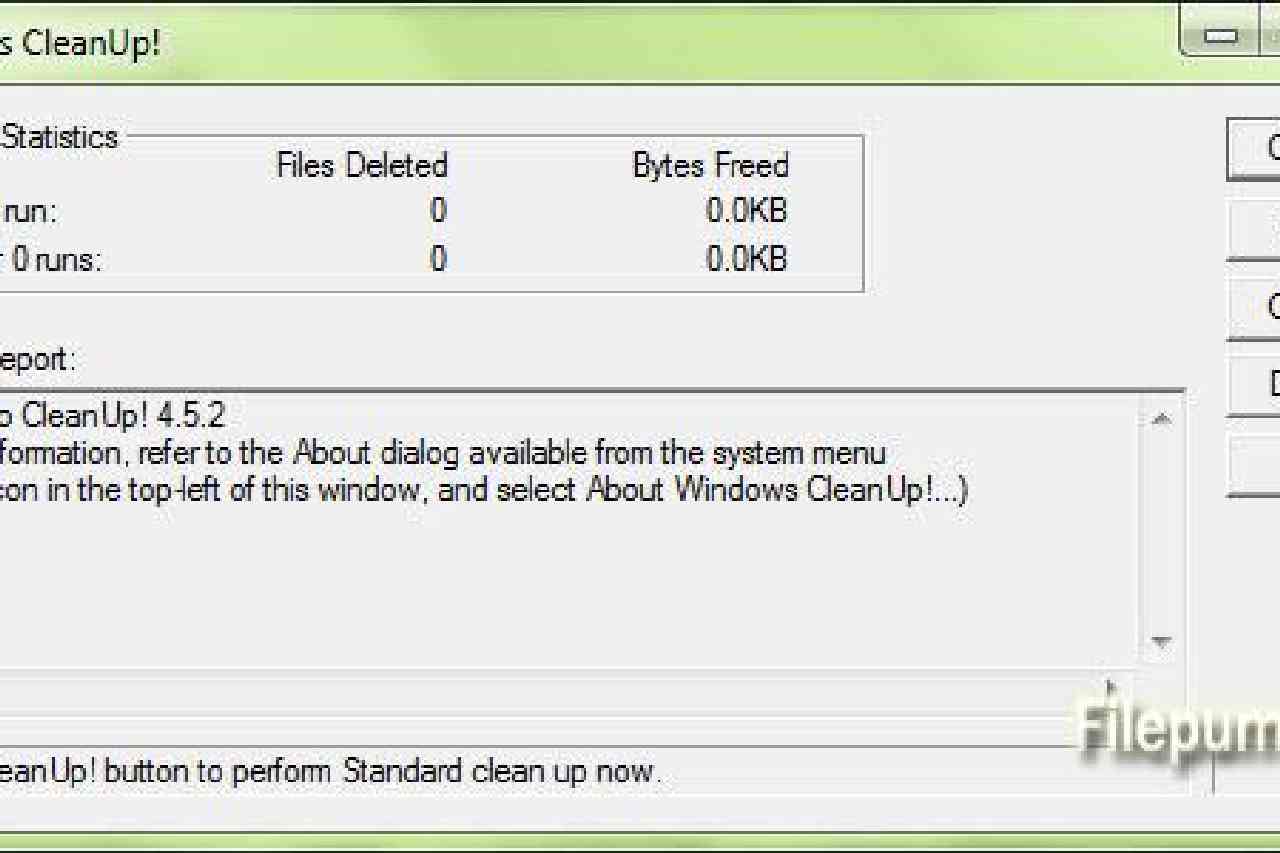 Download CleanUp 4.52 for windows